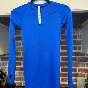 lululemon Swiftly Tech Long Sleeve Shirt, Size 2